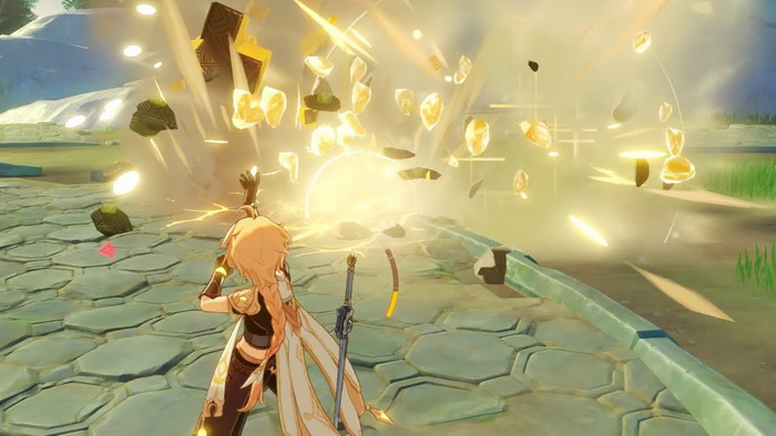 Genshin Impact: Cách chơi Traveler Geo đầy đủ với trang bị và Di Vật mạnh nhất