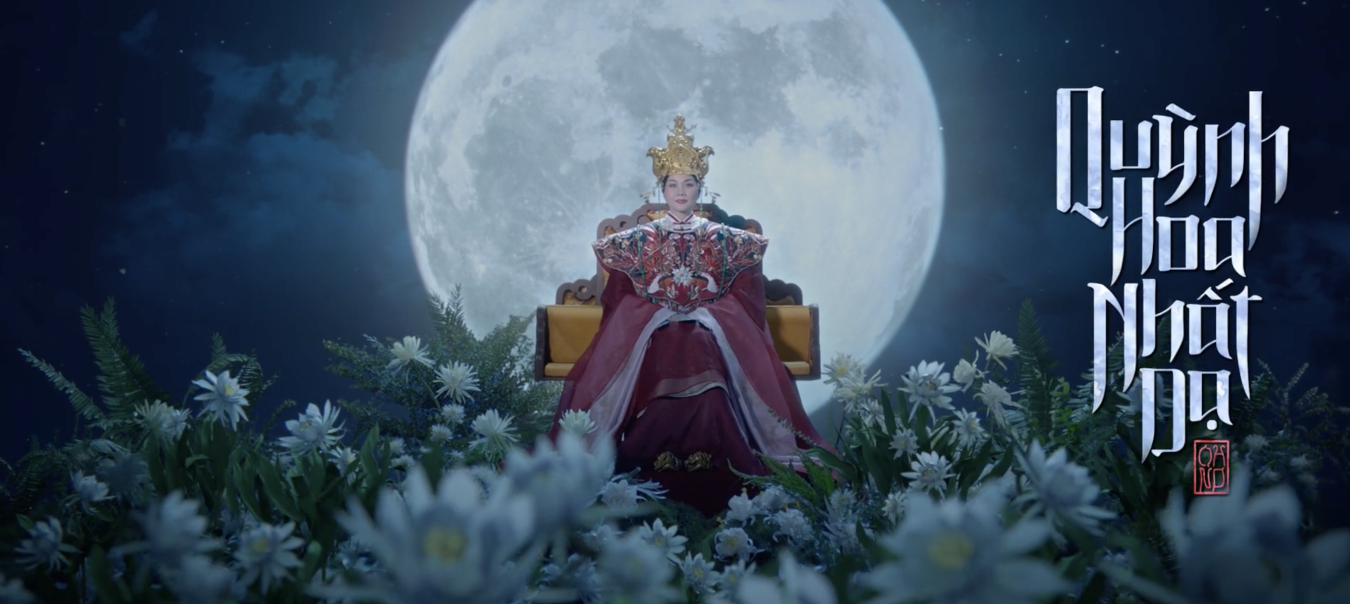 Quỳnh Hoa Nhất Dạ: Thanh Hằng đẹp điên đảo trong teaser phim dã sử về Thái hậu Dương Vân Nga