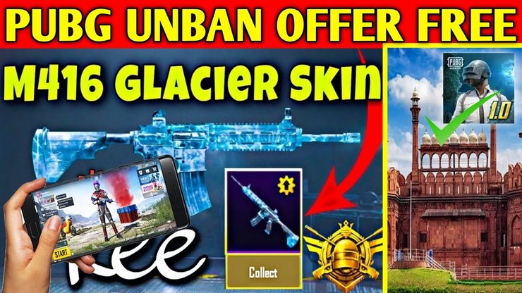 PUBG Mobile: Làm thế nào để nhận được M416 Glacier Skin 2020