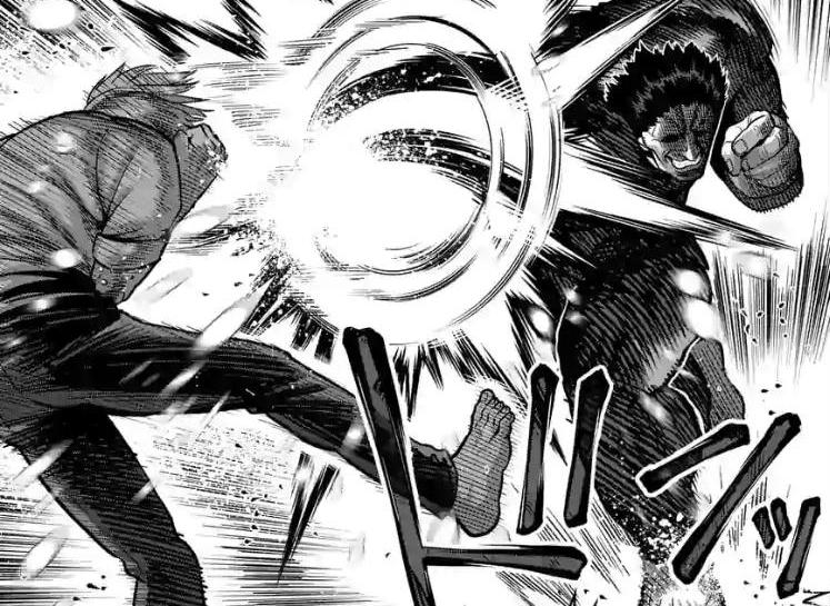 Spoiler Kengan Omega chap 77: Nanh 6 Hikaru sử dụng độc chiêu, áp đảo Nanh 8 Misasa