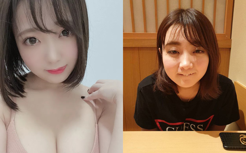 Hot girl vòng một cup H tự đăng hình dìm bản thân để tránh bị fan quấy rối