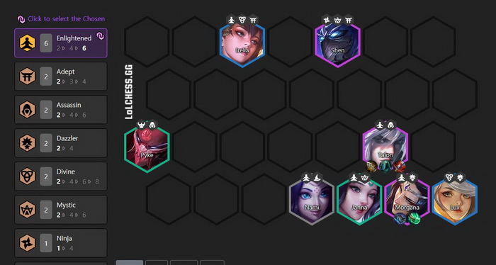 DTCL Mùa 4.5: Hướng dẫn Top đội hình Khai Sáng phối hợp mạnh nhất 11.6 Rank Kim Cương