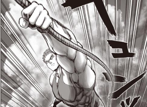 One Punch Man chap 181: Tank Top Master cosplay Tào Bày Bảy, Drive Knight không chiến Psykos