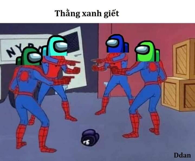 Tổng hợp những meme siêu hài hước về Among Us được tổng hợp bởi game thủ Việt