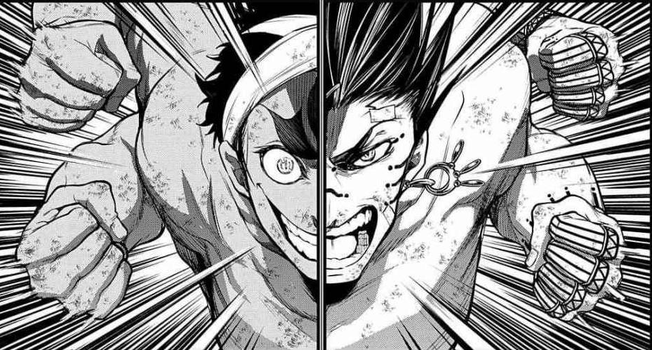 Dự đoán spoiler Shuumatsu No Valkyrie chap 38: Bị đánh no đòn, Shiva được Rudra tiếp sức đấm chết Raiden