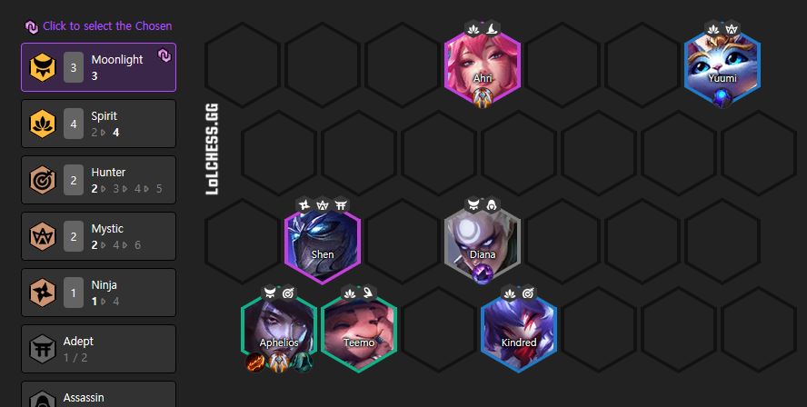 ĐTCL Mùa 4: Top 3 đội hình Nguyệt Tộc mạnh nhất Rank Thách Đấu meta 11.1