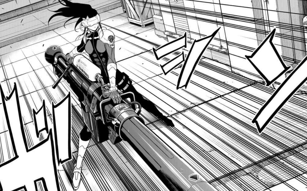 Spoiler Monster #8 chap 13: Hibino lập công, Mina tiêu diệt Kaiju khổng lồ!