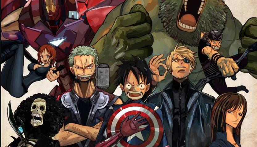 Tạm ngưng quá lâu, Băng Mũ Rơm One Piece chuyển sang làm siêu anh hùng Avengers