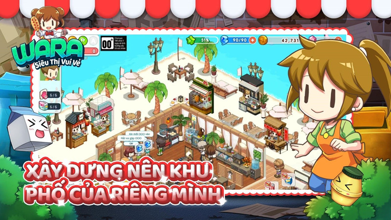 WARA – Siêu Thị Vui Vẻ: Tựa game cho phép gamer thử “làm chủ” công việc  kinh doanh