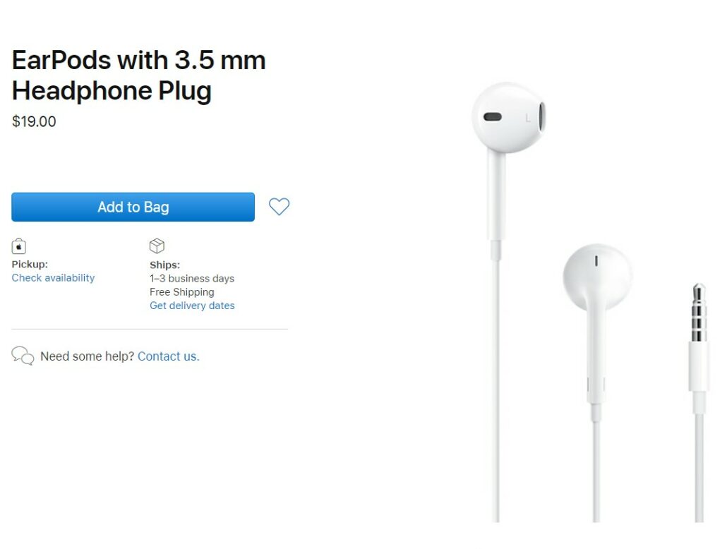 Apple giảm giá EarPods xuống chỉ còn 19$ - Phụ kiện âm thanh sẽ không đi kèm khi mua iPhone