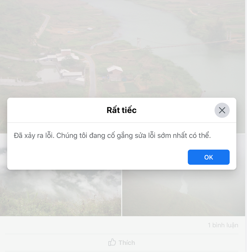 Hướng dẫn: Cách fix lỗi không hiển thị like, comment trên Facebook