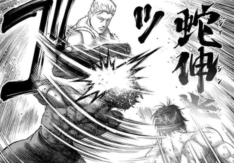 Spoiler Kengan Omega chap 82: Công kích vô dụng, Ryuki bị Naidan áp đảo hoàn toàn!