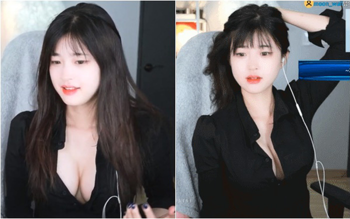 Được fan mạnh tay donate, nữ streamer chơi lớn bật nút áo khoe vòng một trên sóng live-stream