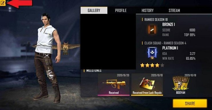 Garena Free Fire: Cách đổi biệt hiệu trong game