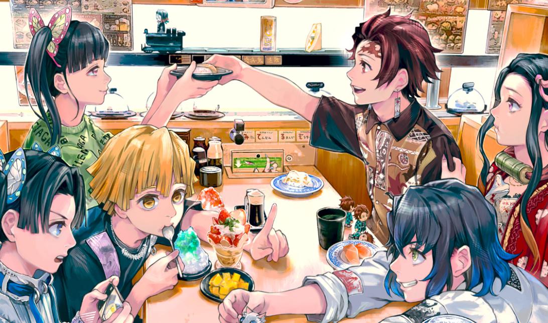 Sẽ thế nào nếu các nhân vật Kimetsu No Yaiba XUYÊN KHÔNG đến tương lai không còn quỷ?