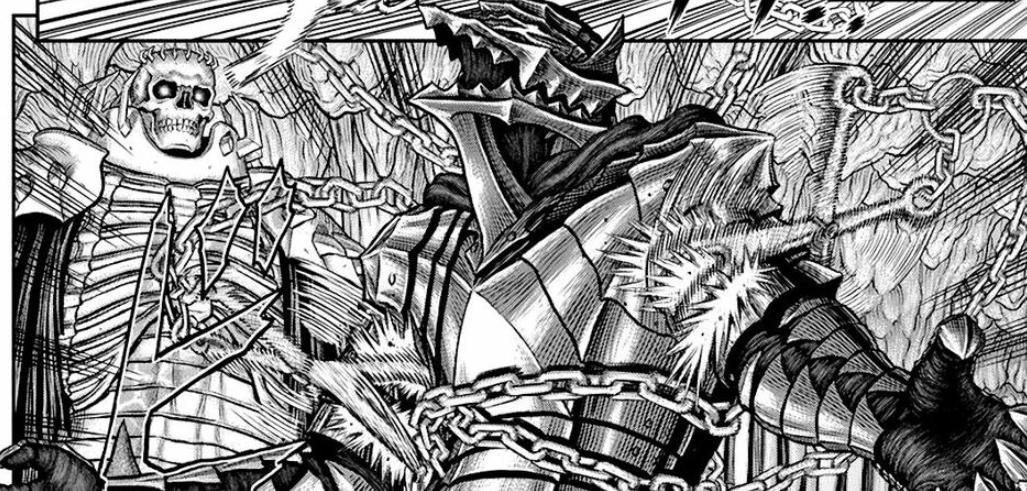 Dự đoán spoiler Berserk chap 363: Cơ hội tiêu diệt God Hand và quá khứ của Skull Knight