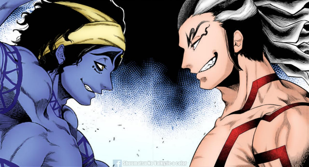 Spoiler Shuumatsu No Valkyrie chap 38: Shiva áp đảo hoàn toàn, chém đứt người Raiden