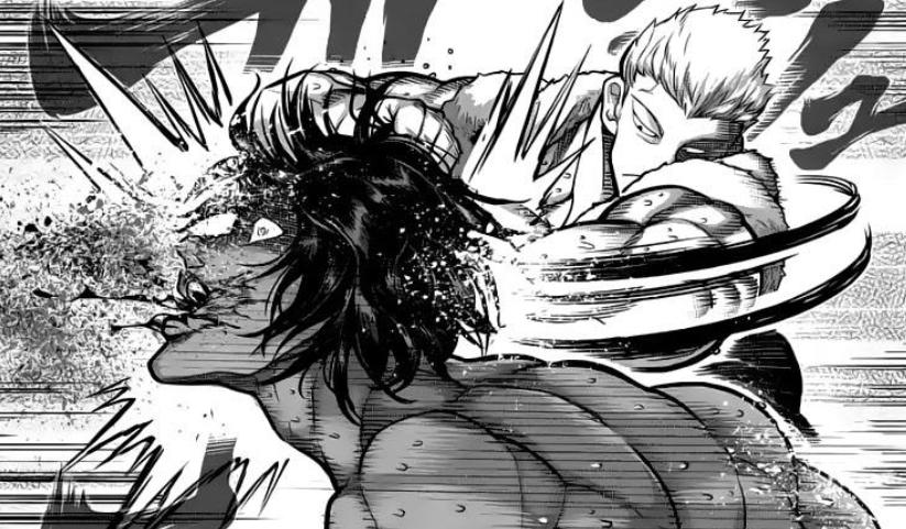 Spoiler Kengan Omega chap 83: Bị Naidan đấm vêu mồm, Ryuki bật chế độ đồ sát phản công