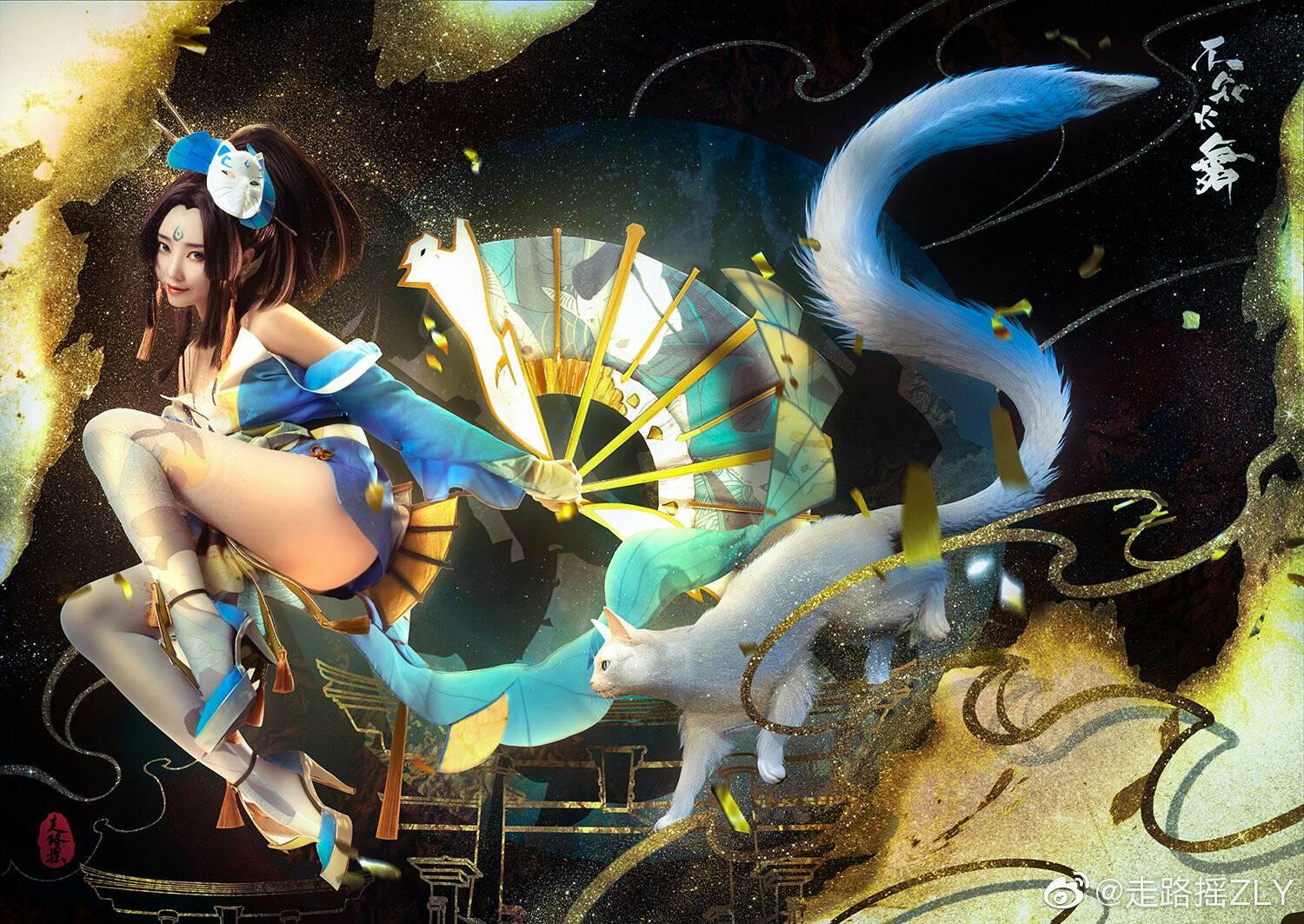 Cosplay Mai Shiranui trong "Game Nhái Liên Quân", nữ coser Trung Quốc hớp hồn khán giả thế giới