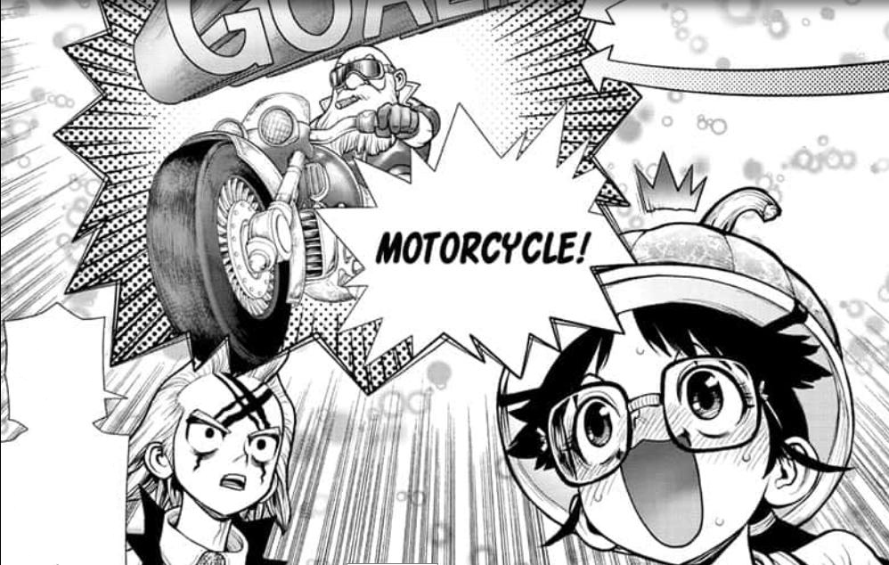 Dự đoán spoiler Dr.Stone chap 173: Chế tạo 6 chiếc moto, Senku cùng đồng đội khám phá Amazon