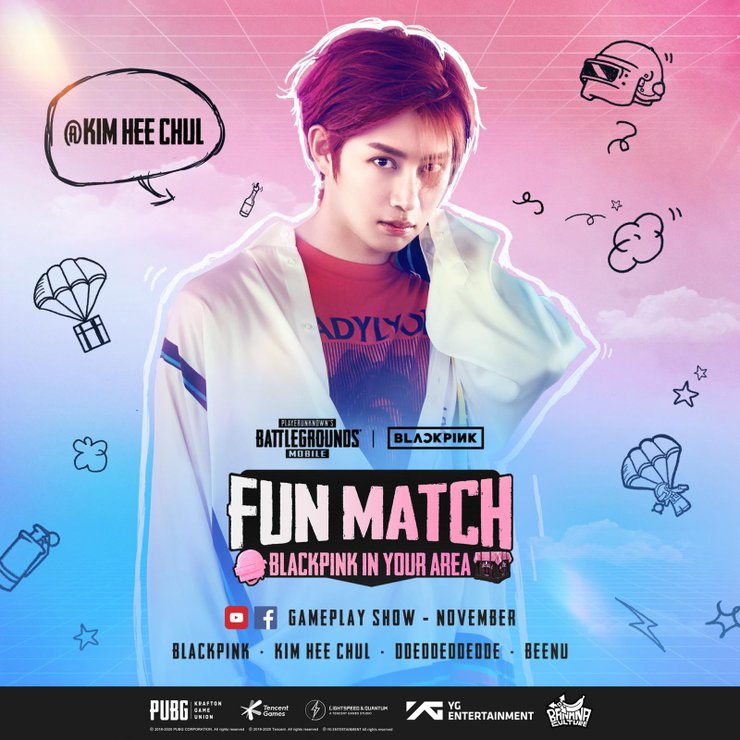 PUBG Mobile: Bạn sẽ không muốn bỏ lỡ màn đấu 'Fun Match' giữa Blankpink và Kim Hee Chul