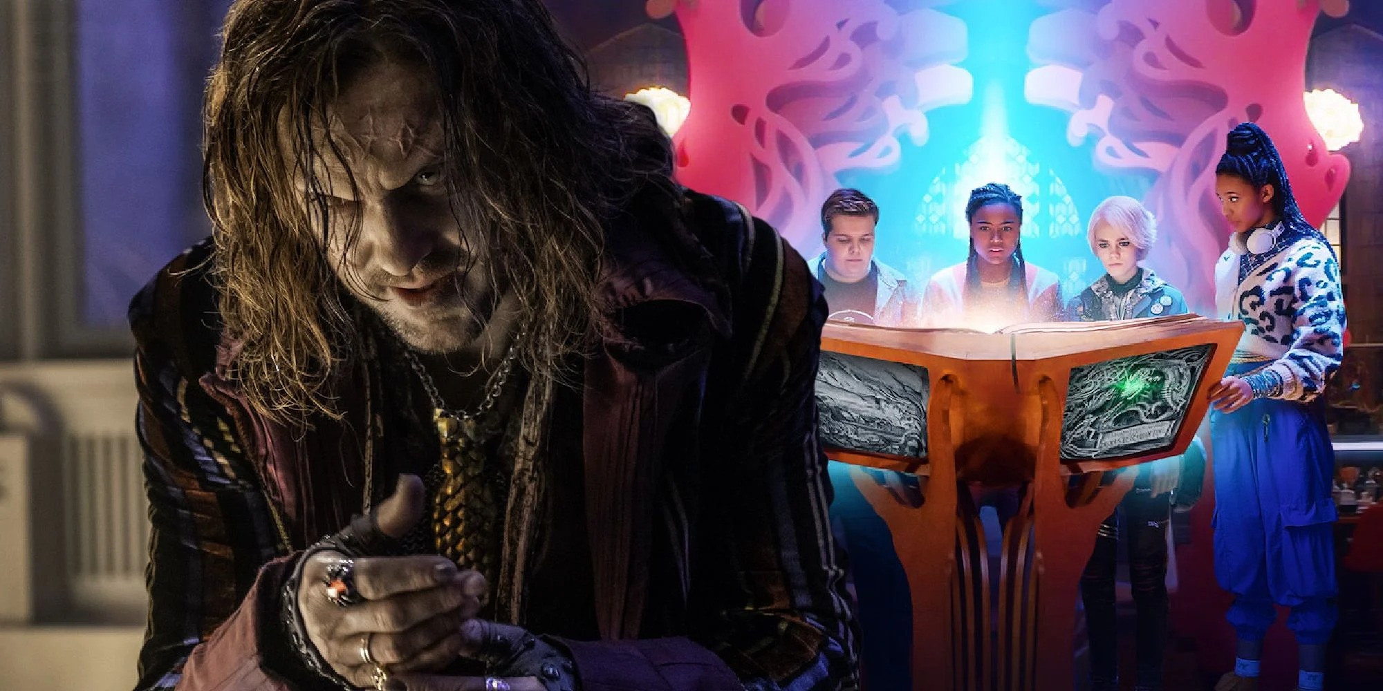 Tạo hình "Ông Kẹ" của Tom Felton trong phim kinh dị thiếu nhi Netflix khiến người lớn cũng phải khóc thét 