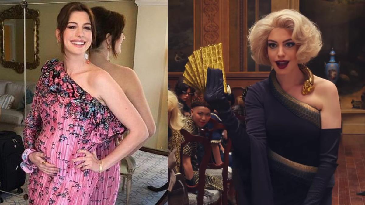 Anne Hathaway đã có thai trước khi quay The Witches