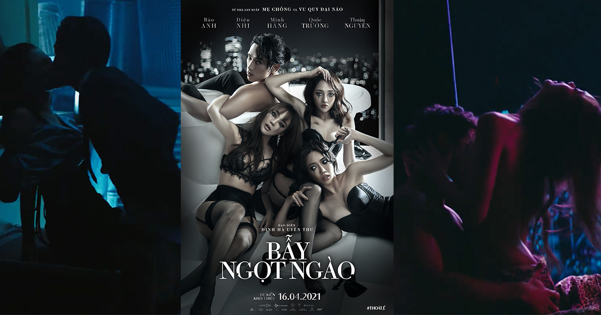 Bẫy ngọt ngào - Tựa phim Việt ngập tràn cảnh nóng tung teaser siêu hot