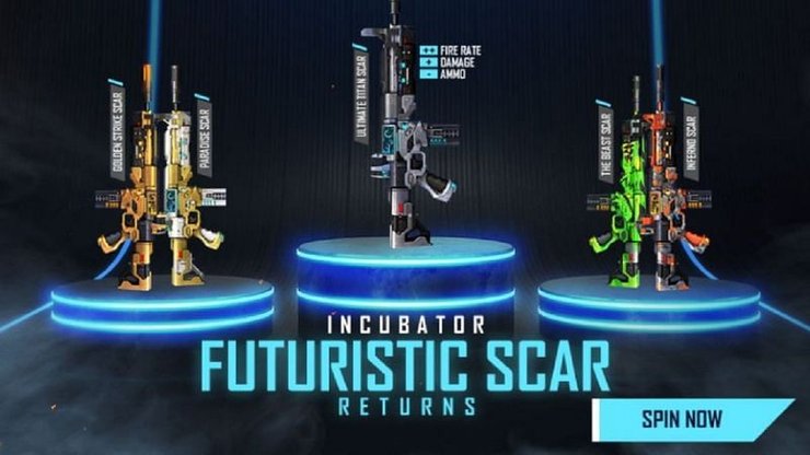 Garena Free Fire: Làm thế nào để có được Skin sự kiện "Futuristic Scar"