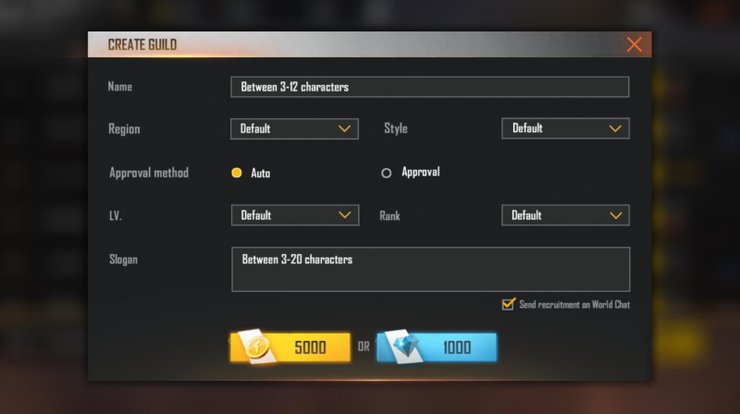 Free Fire: Mọi thứ bạn cần biết về mã thông báo Guild, Quân Đoàn và Guild Shop