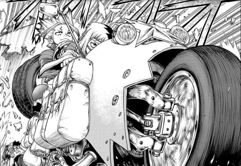 Dự đoán spoiler Dr.Stone chap 176: Như Tom & Jerry, Stanley cứ đuổi còn Senku cứ chạy thoát liên tục