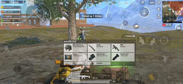 PUBG Mobile: Tổng hợp những combo súng giúp bạn giành TOP 1 trong game