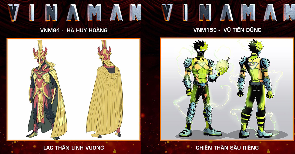 VINAMAN: Công bố hai bộ giáp sẽ xuất hiện trong phim về siêu anh hùng Việt Nam