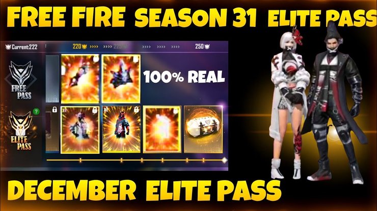 Garena Free Fire: Phần thưởng Elite Pass Season 31 bị rò rỉ, ngày phát hành và hơn thế nữa