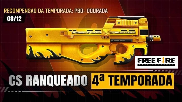 Free Fire: Golden P90 là Phần thưởng cho Clash Squad Season 4; P90 nhận được một cải tiến trong OB25