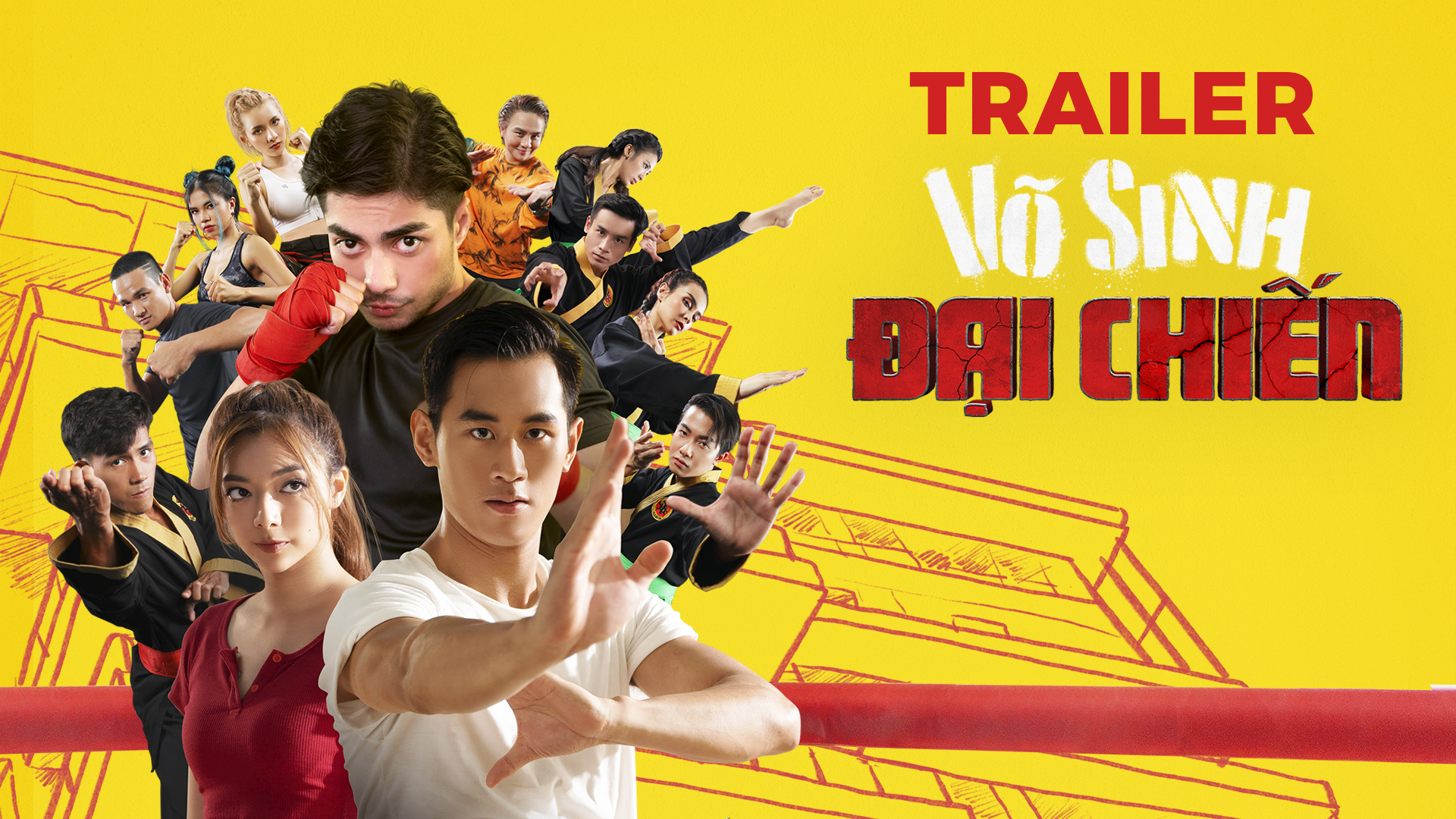 Võ cổ truyền sống lại cùng những người trẻ trong Võ sinh đại chiến