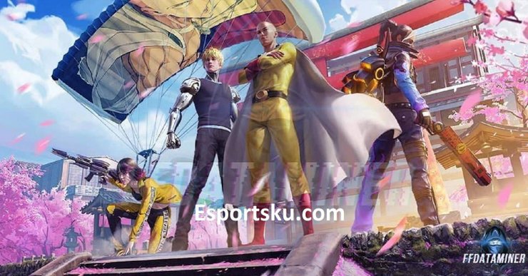 Free Fire hợp tác với One Punch Man để phát hành nhân vật mới