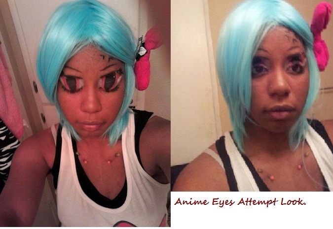 Hốt hoảng với những đôi mắt manga ngoài đời thực