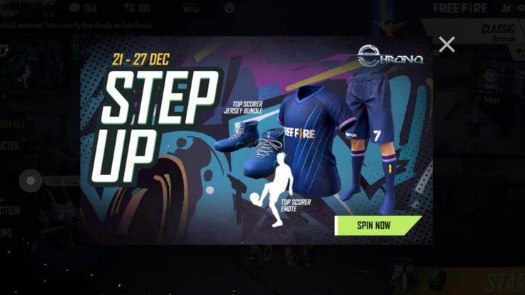 Garena Free Fire: Tất cả những gì bạn cần biết về sự kiện Step Up mới