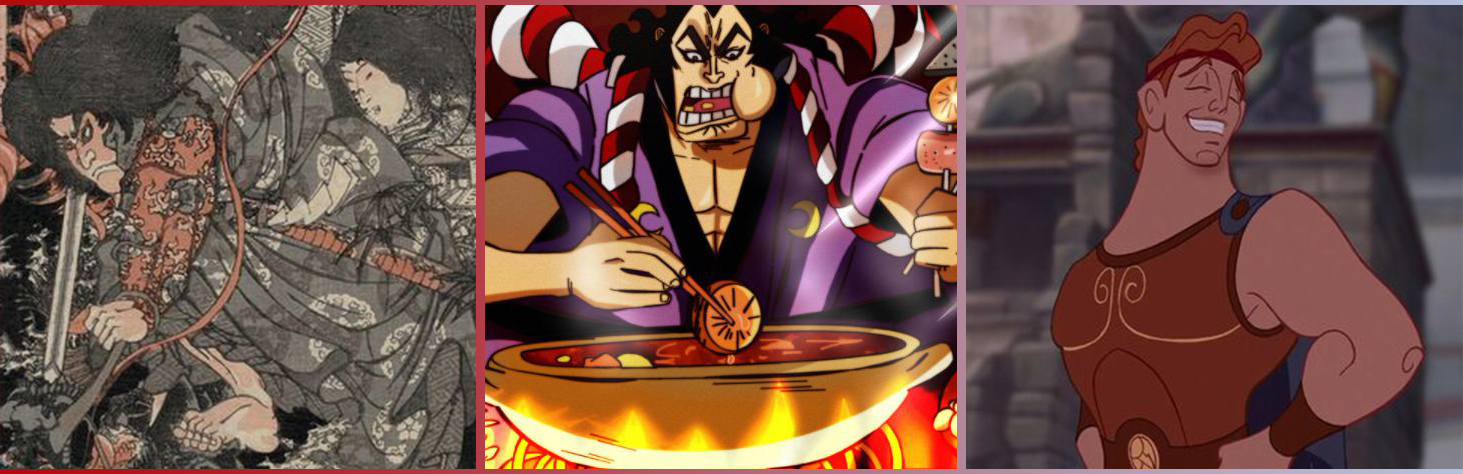 One Piece: Oden Kozaki là ai? Hóa ra Oden tạo nên từ Thần Biển Nhật Bản và Á Thần Hy Lạp