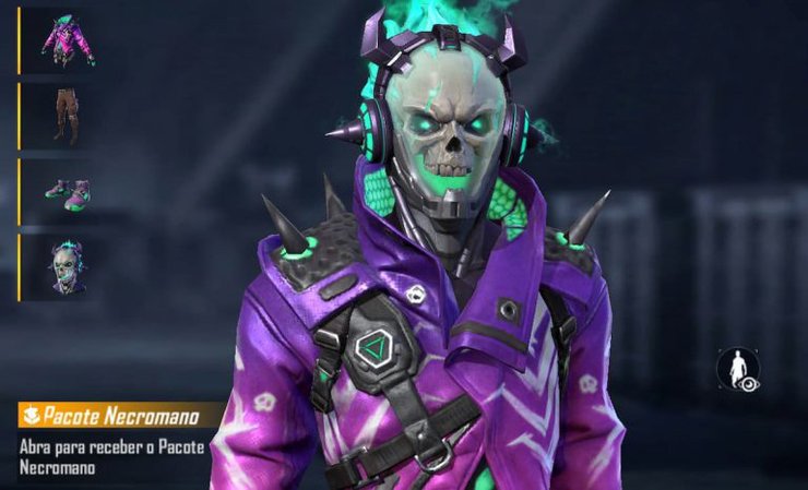 Free Fire 2021: Giao diện nhân vật mới 'Necroman' và 'Necromina' trong Elite Pass tiếp theo