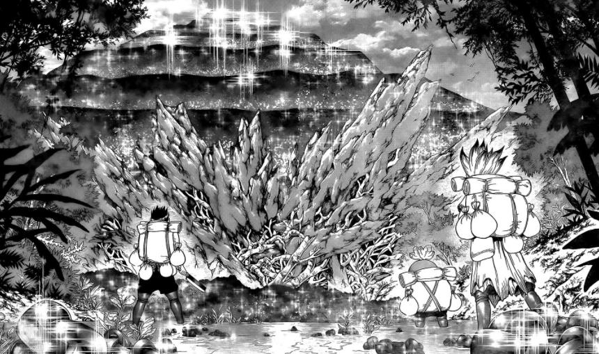 Spoiler Dr.Stone chap 180: Vượt Amazon, Senku đặt chân tới đích đến cuối cùng