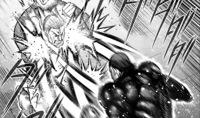 Spoiler Kengan Omega chap 91: Ăn chưởng lật mặt nhưng Lu Tian vẫn áp đảo Agito!