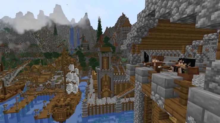 Người chơi dành 7 năm để xây dựng toàn bộ một hòn đảo từ Scratch trong Minecraft