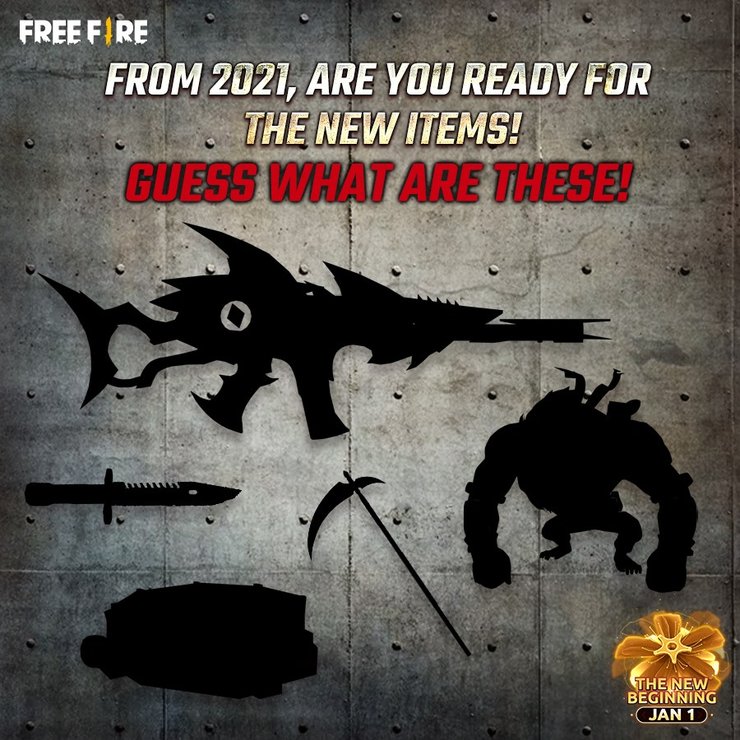 Đăng nhập Free Fire vào 1/1/2021 để nhận phiếu kim cương miễn phí