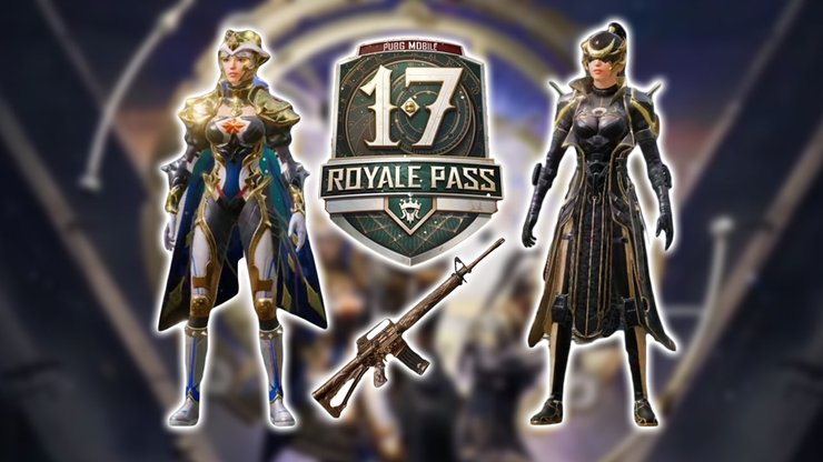 PUBG Mobile Season 17 Royale Pass phần thưởng 1 đến 100 RP