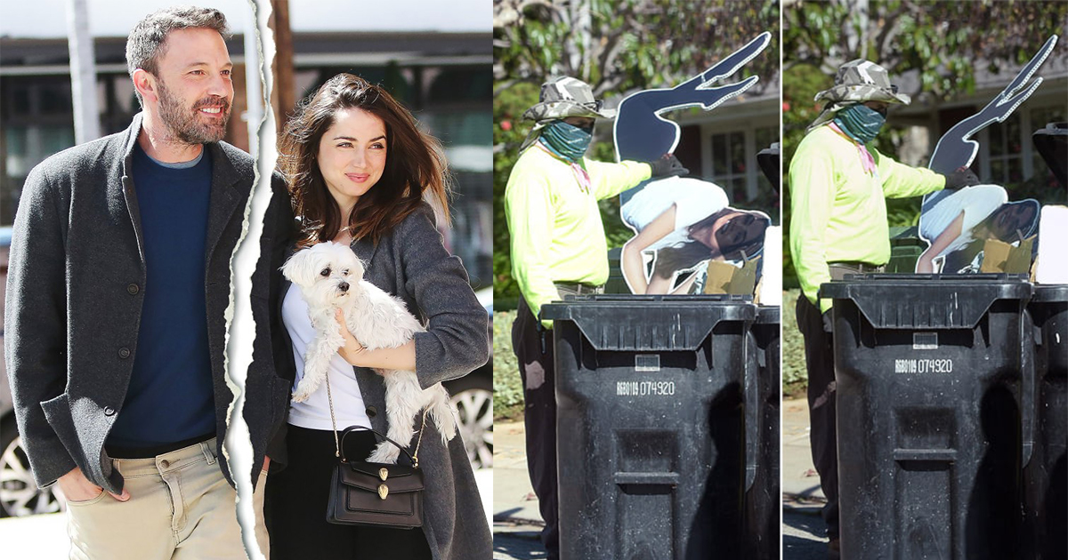 Ben Affleck thẳng tay vứt ảnh người yêu vào thùng rác hậu chia tay