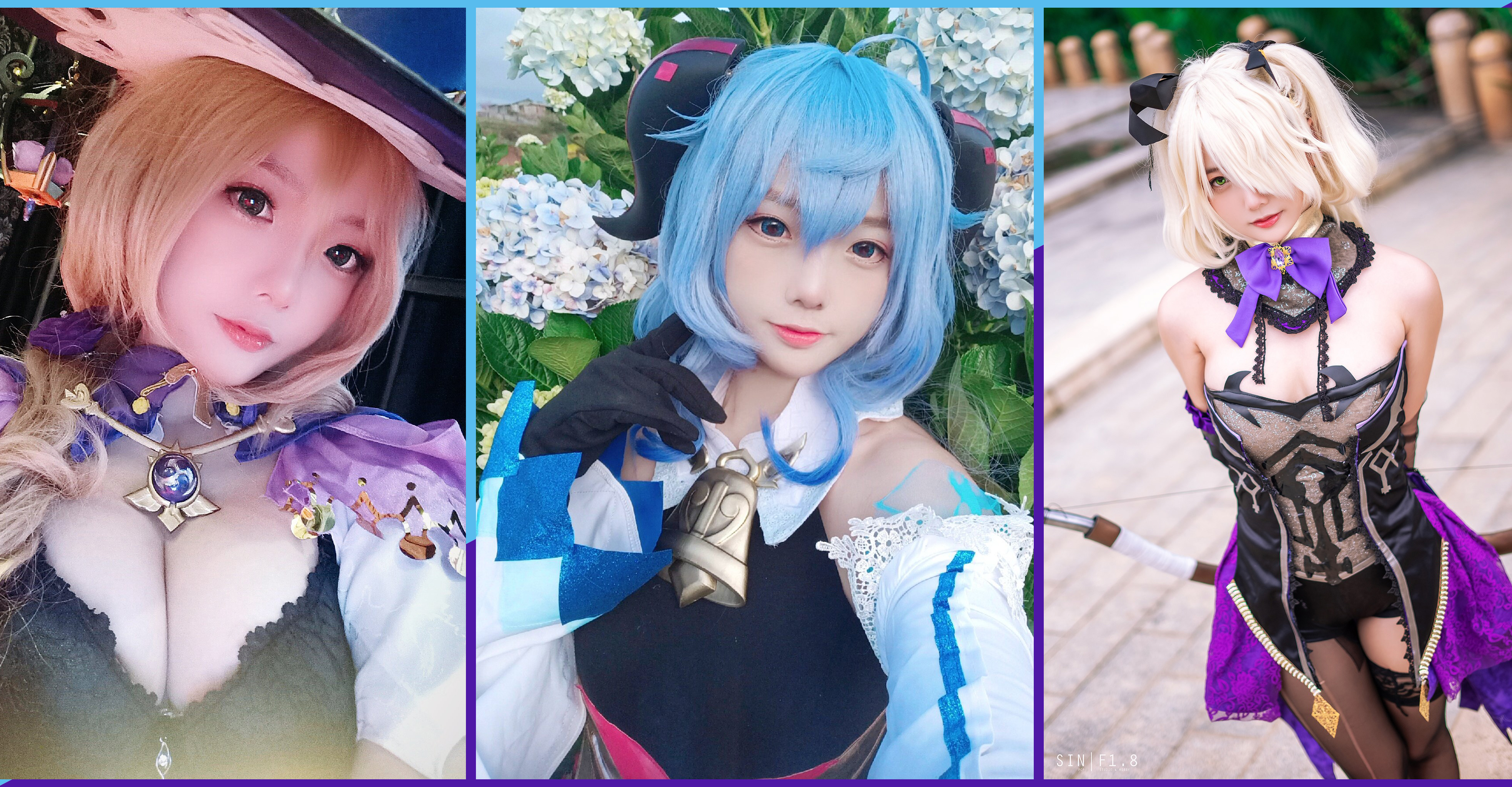 Ganyu Genshin Impact cùng dàn nữ tướng tươi non mơn mởn trong tay nữ coser quyến rũ gốc Việt Nam