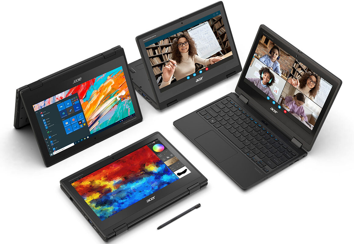 Acer giới thiệu máy tính xách tay TravelMate Spin B3 mới