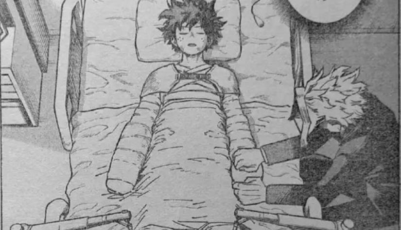Spoiler My Hero Academia chap 298: Bakugo, Todoroki tỉnh lại sau trận chiến nhưng Deku thì...